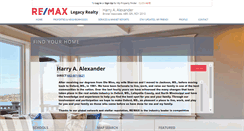 Desktop Screenshot of harryalexander.com